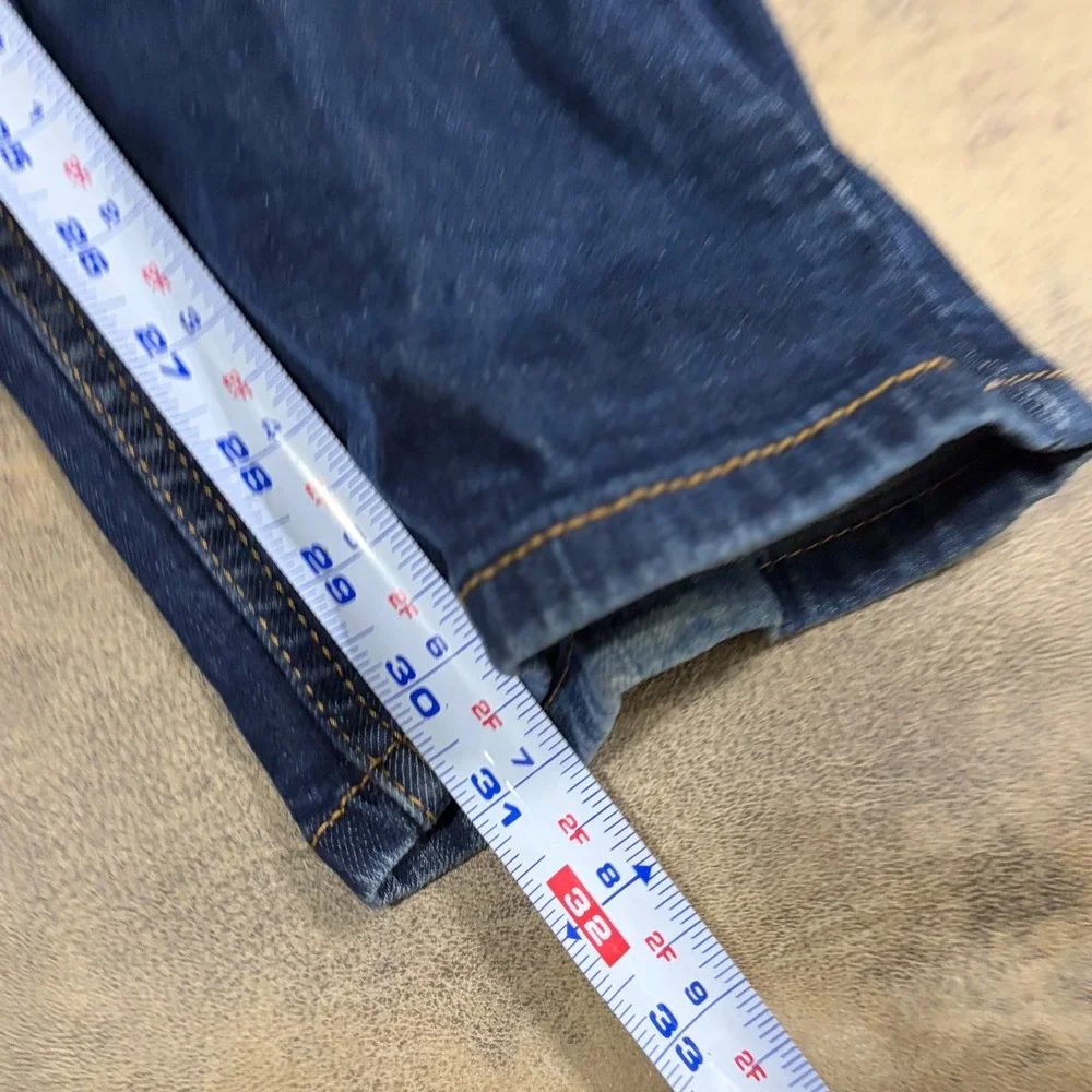 Levi's 559 Relaxed Straight Jeans Mens 40x32 Blue Denim Pants 6543